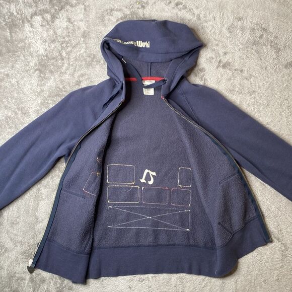 Disney Parks Walt Disney World Animal Kingdom Hoodie Zip Up Sweatshirt - Picture 3 of 7